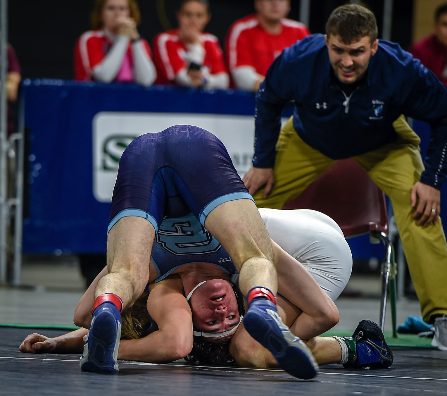 Day two of the wrestling tournament
